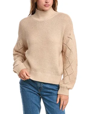 525 America Talia Diamond Stitch Pullover