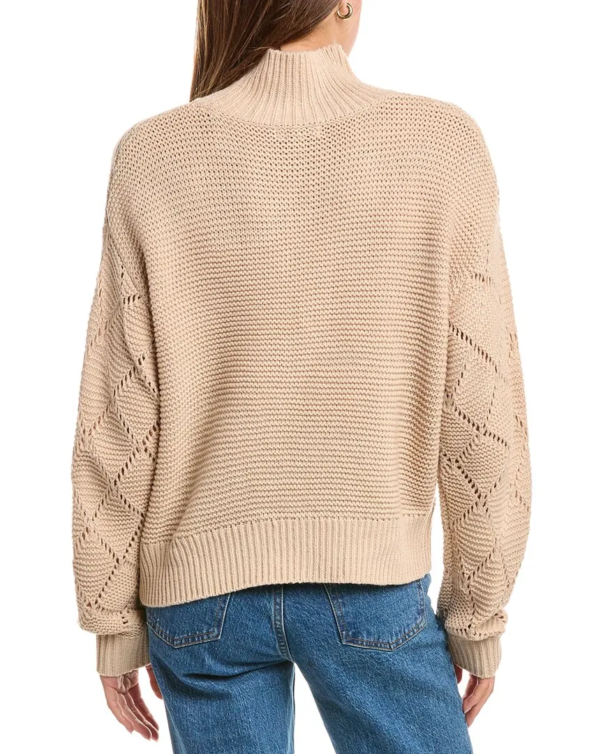 525 America Talia Diamond Stitch Pullover