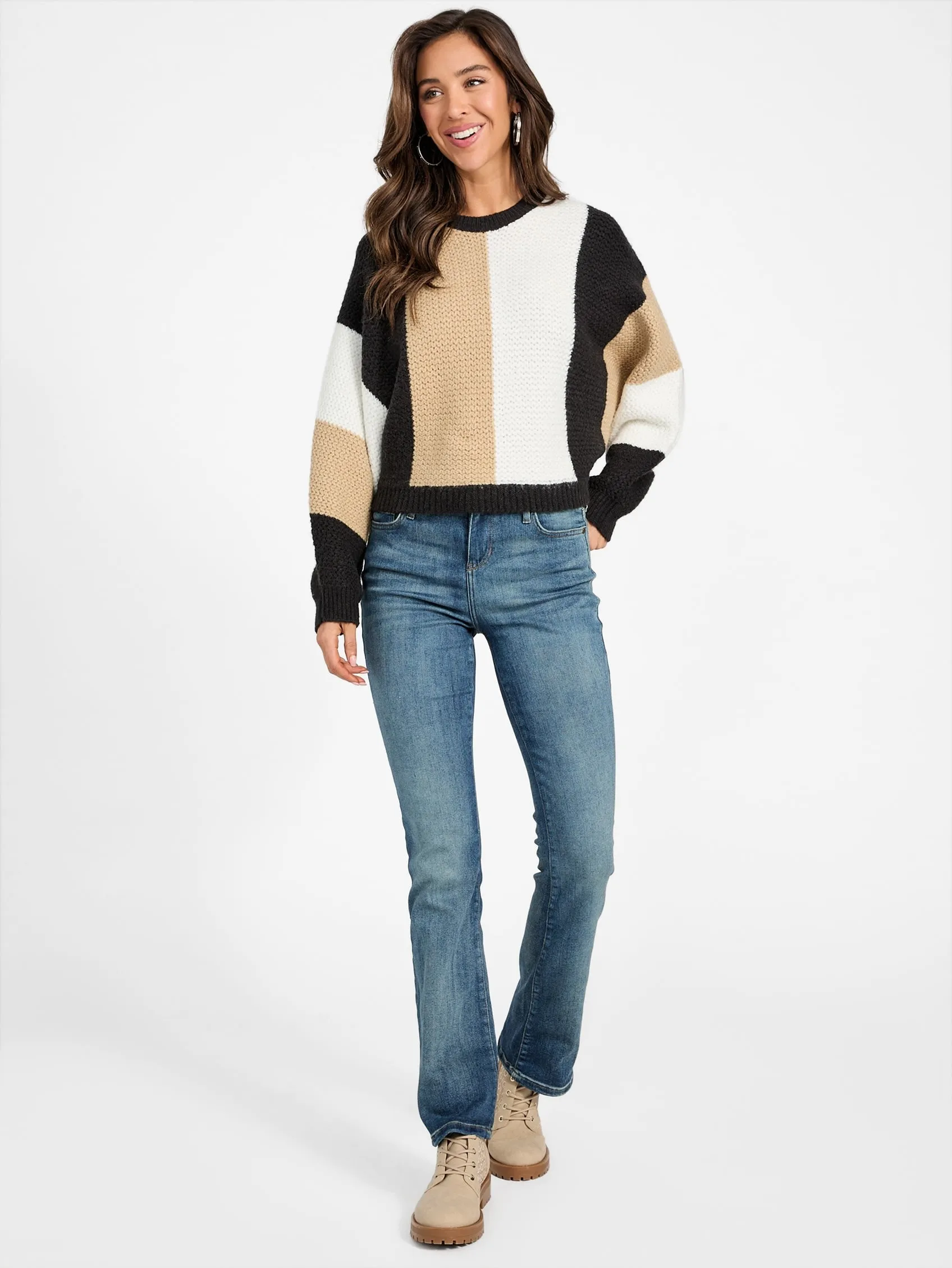 Abby Color-Block Sweater