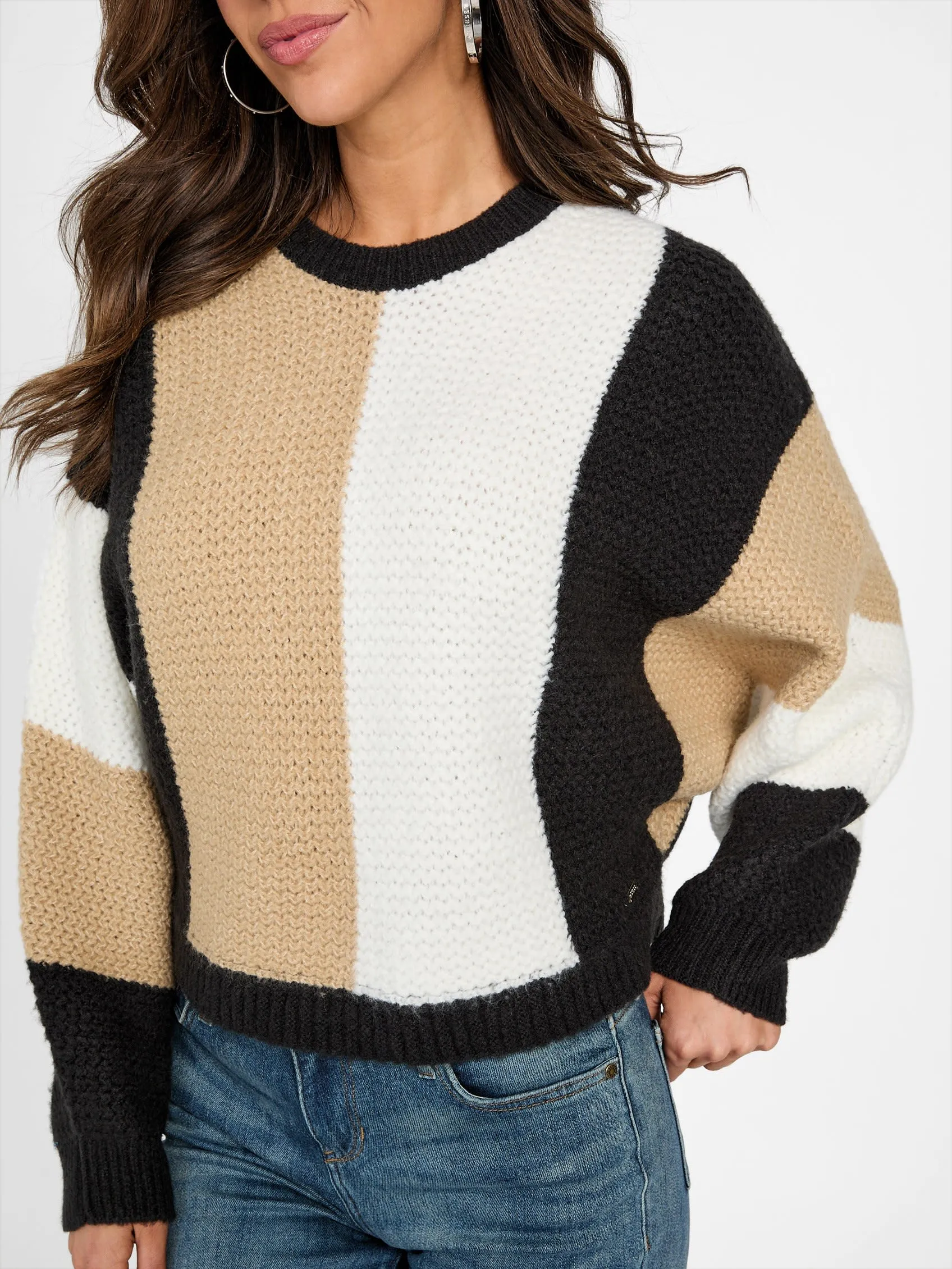 Abby Color-Block Sweater