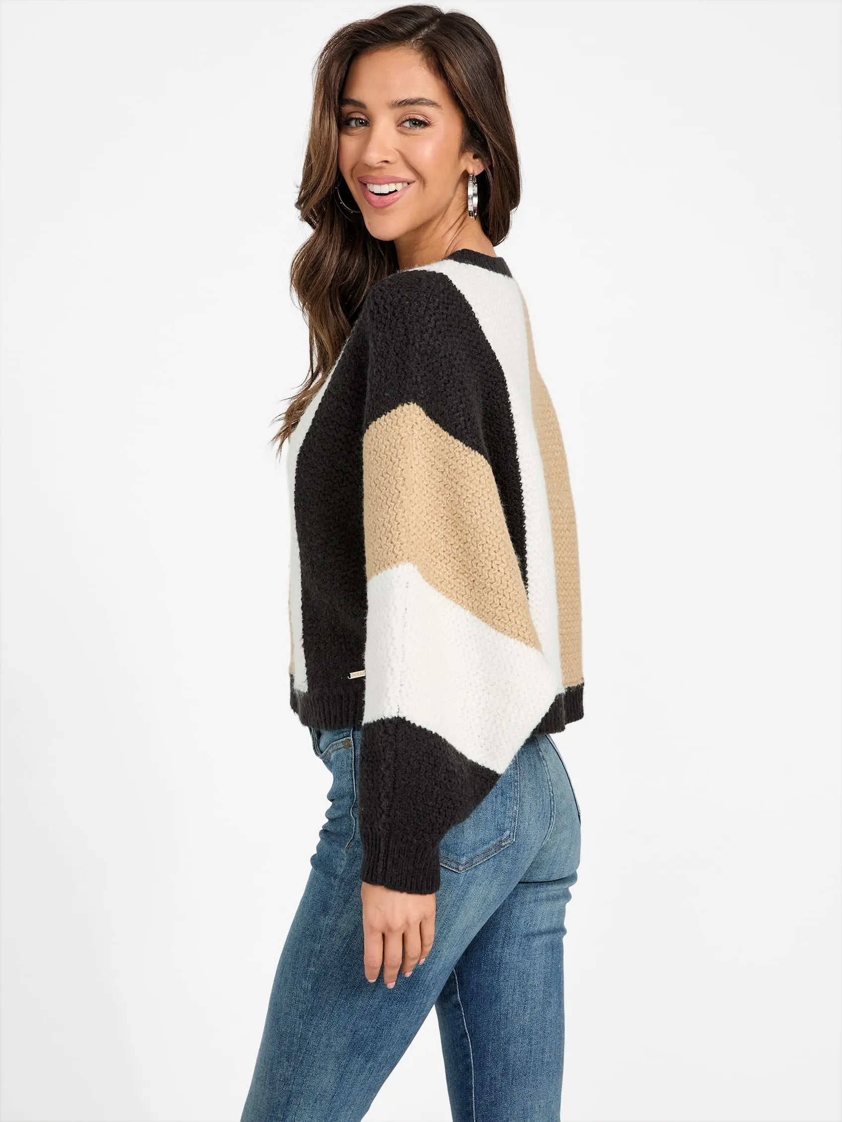 Abby Color-Block Sweater