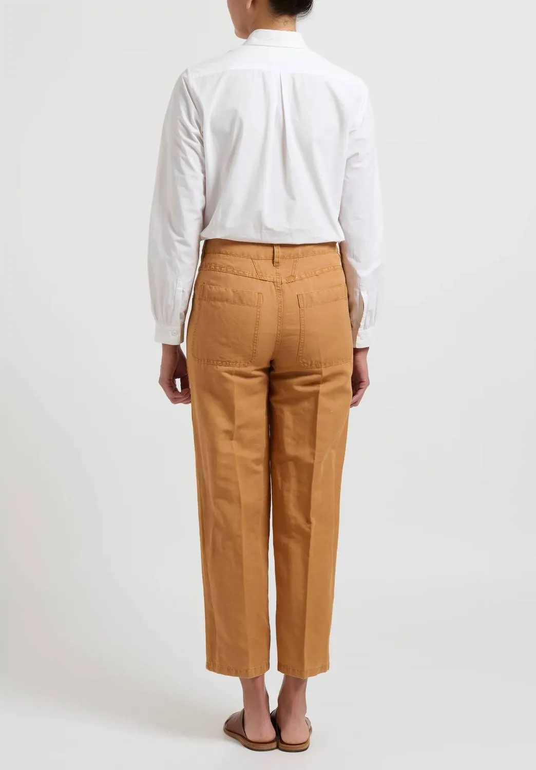 Abe Pants In Gold Earth