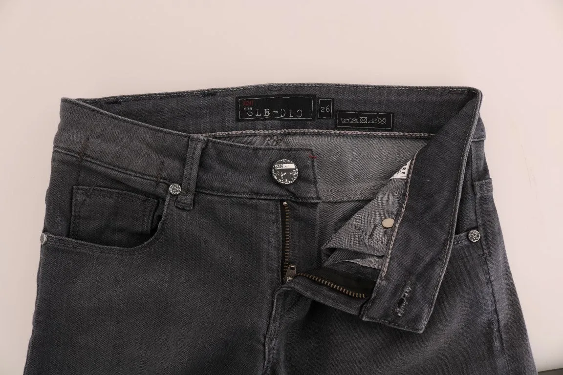 Acht  Cotton Slim Fit blue Women's Jeans