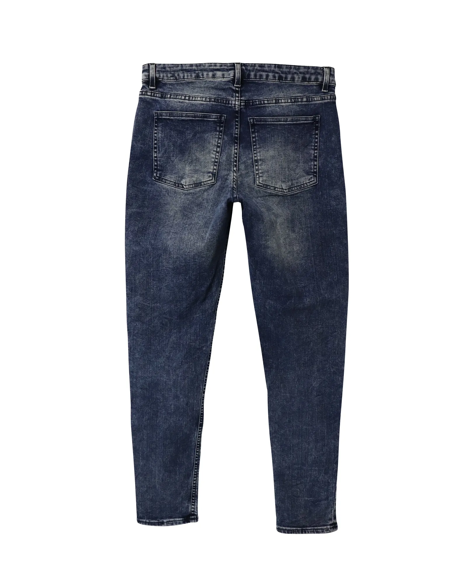 Acne Studios Skin 5 Skinny Jeans in Navy Blue Cotton Denim