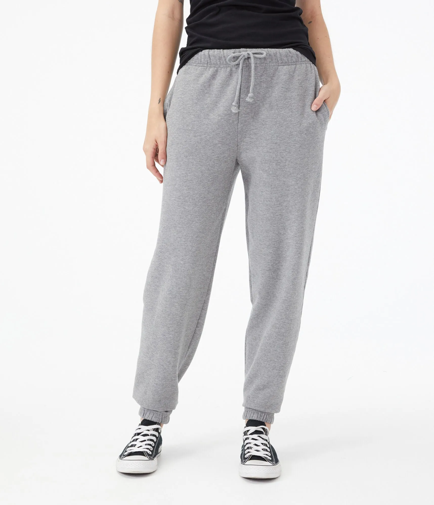 Aeropostale Women's Slouchy High-Rise Cinched Sweatpants