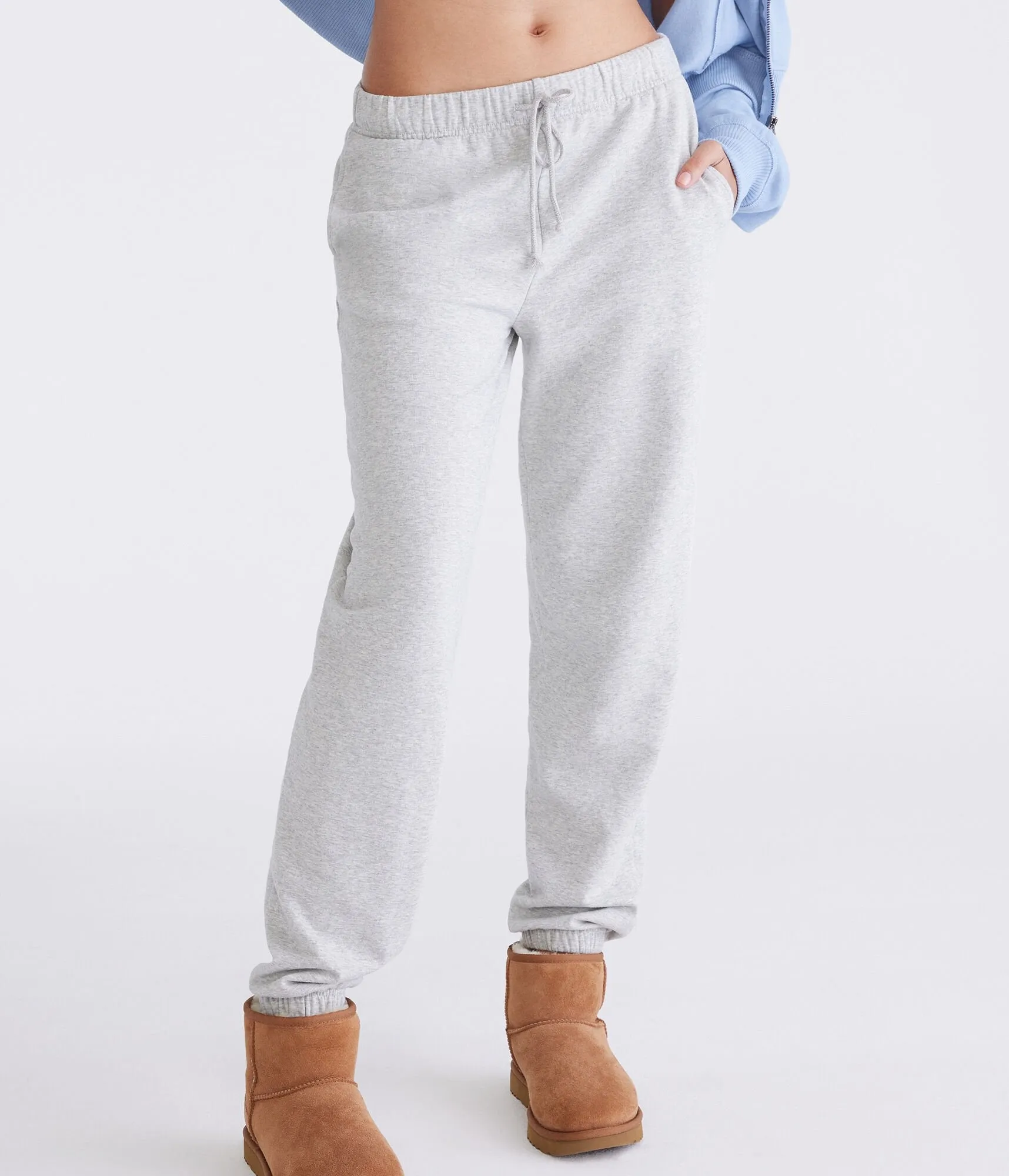 Aeropostale Women's Slouchy High-Rise Cinched Sweatpants