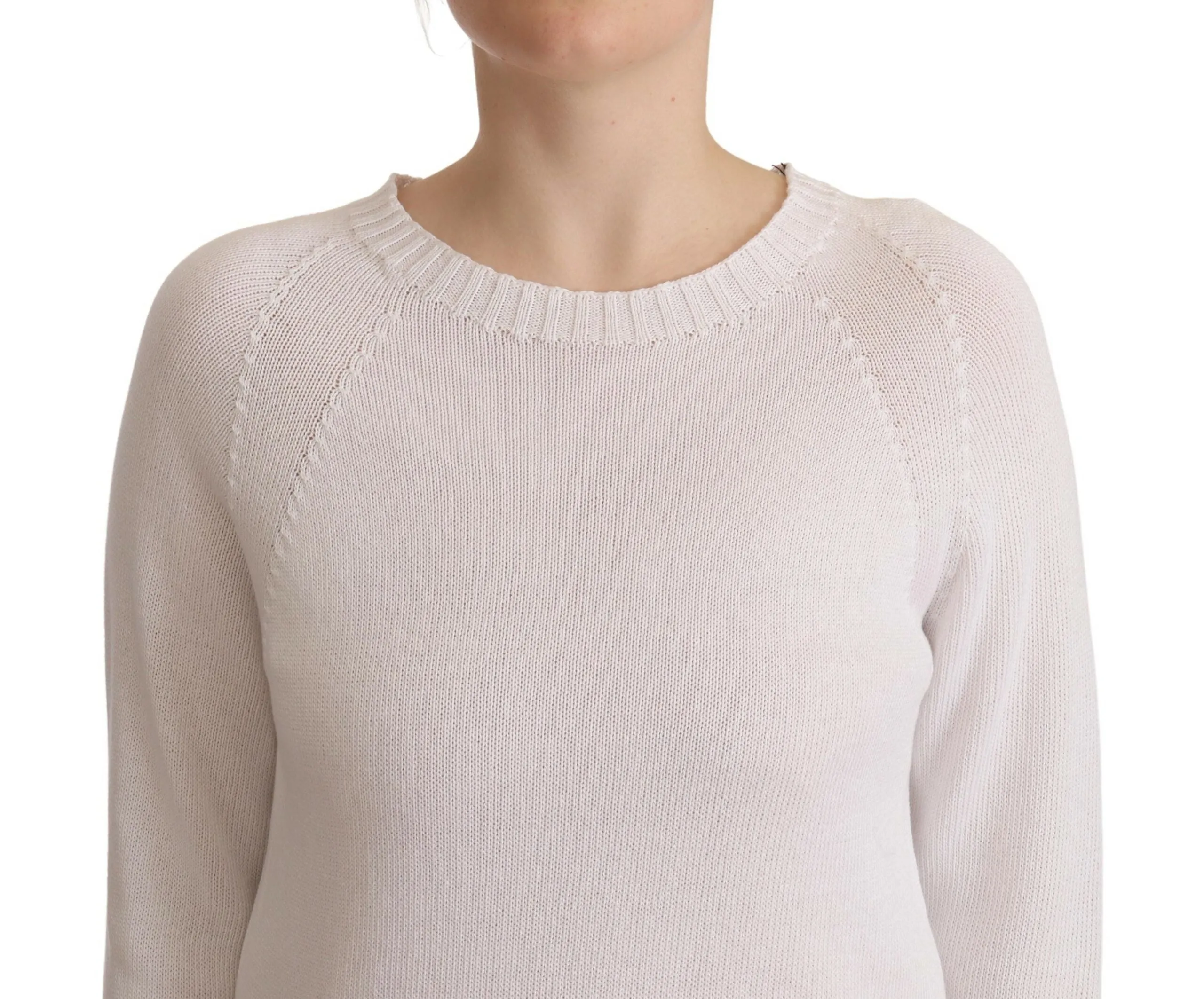 Alpha Studio Elegant Cotton Pullover Women's Sweater
