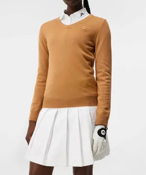 Amaya Knitted Sweater In Chipmunk