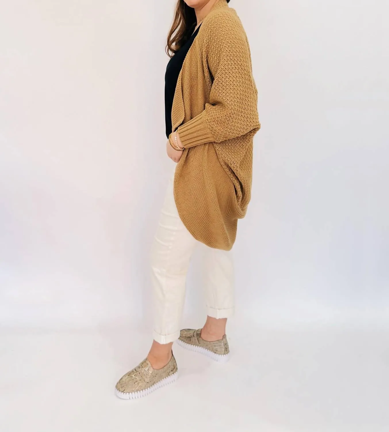 Amelia Cardigan In Light Brown