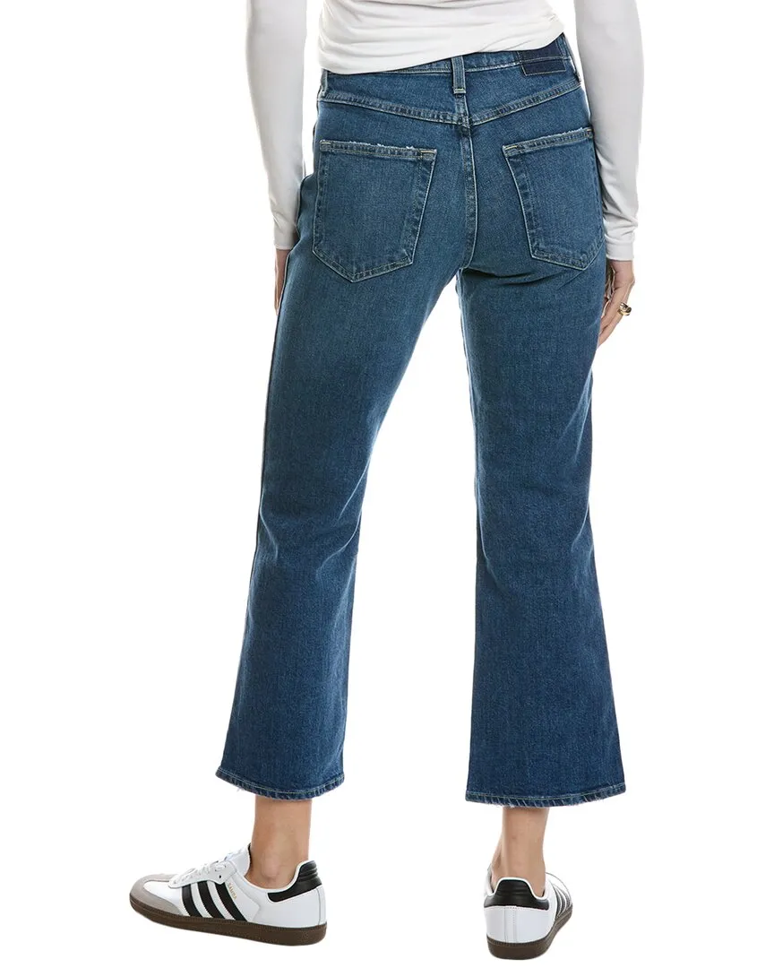 AMO Abigail Linger High-Rise Cropped Flare Jean