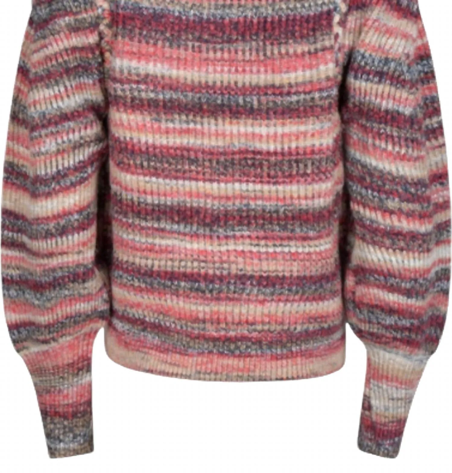 Andrea Sweater In Red Multi Color