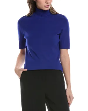 Anne Klein Half Sleeve Turtleneck Sweater