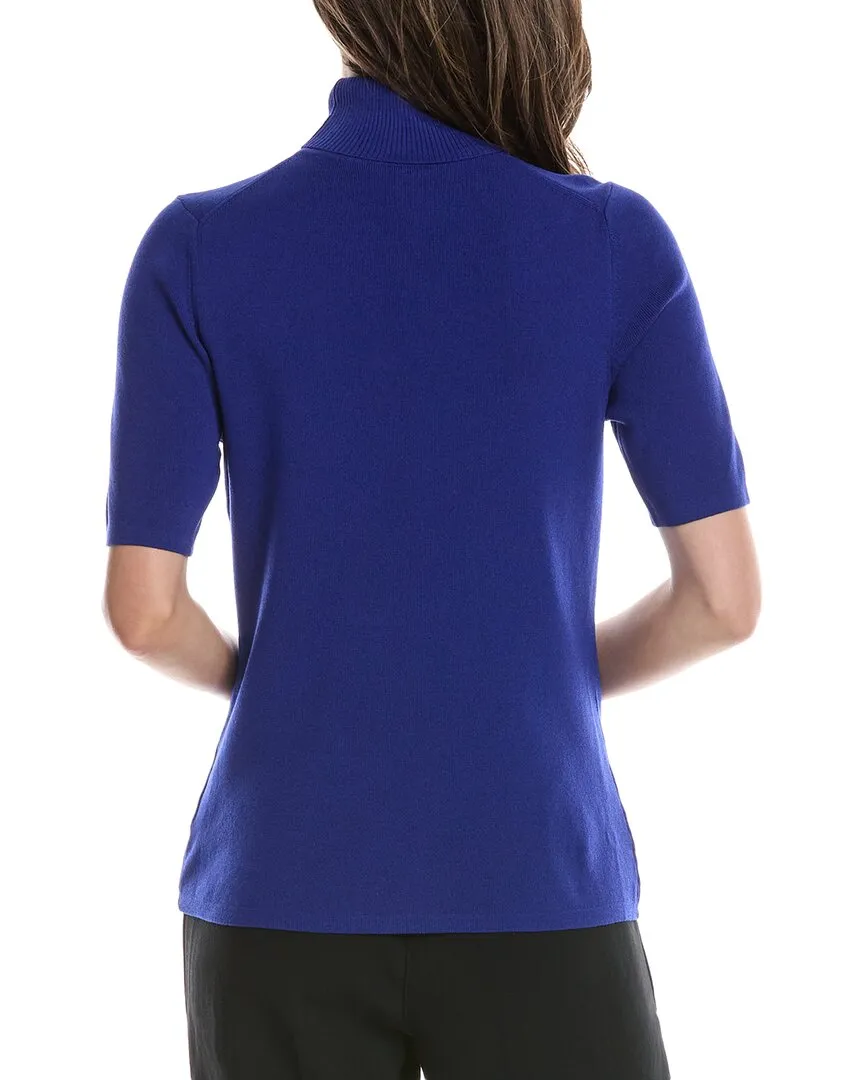 Anne Klein Half Sleeve Turtleneck Sweater