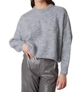 Ariana Sweater In Heather Grey