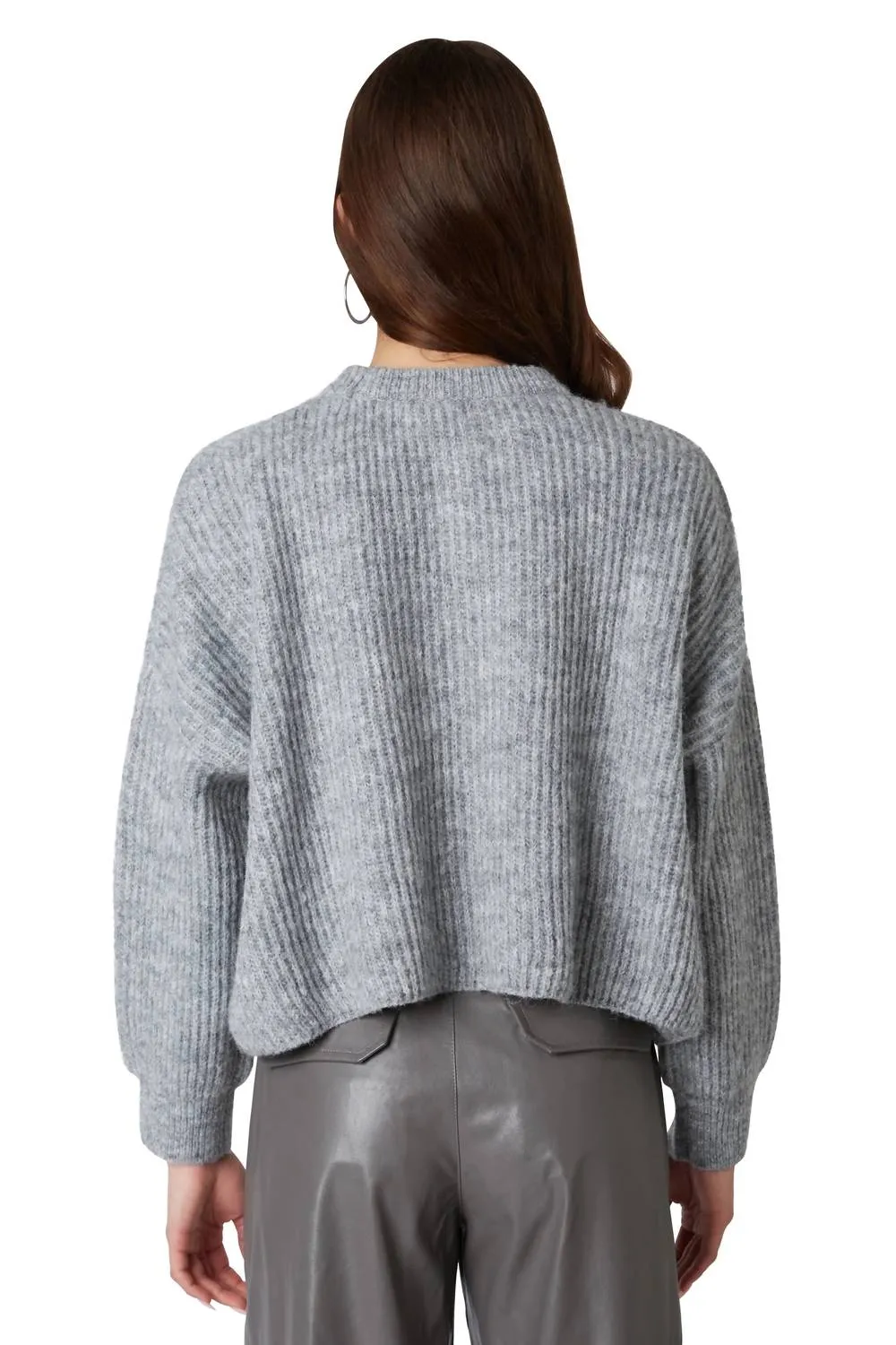Ariana Sweater In Heather Grey