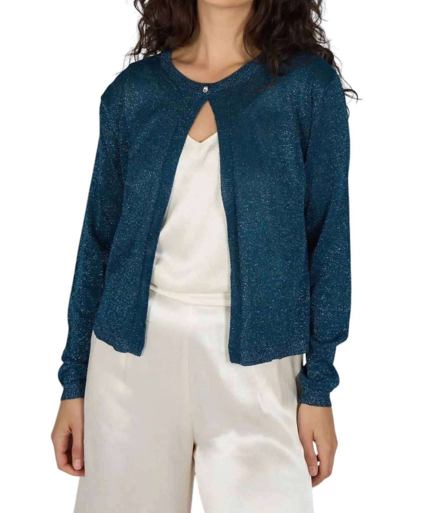 Ava Cardigan In Blue