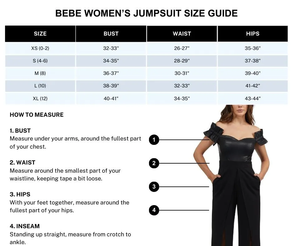 BEBE Women's Open Knit Pocket Detail Sweater