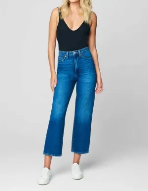 Blank Nyc The Baxter Ribcage Straight Leg Jeans In No Shade Here Medium Wash