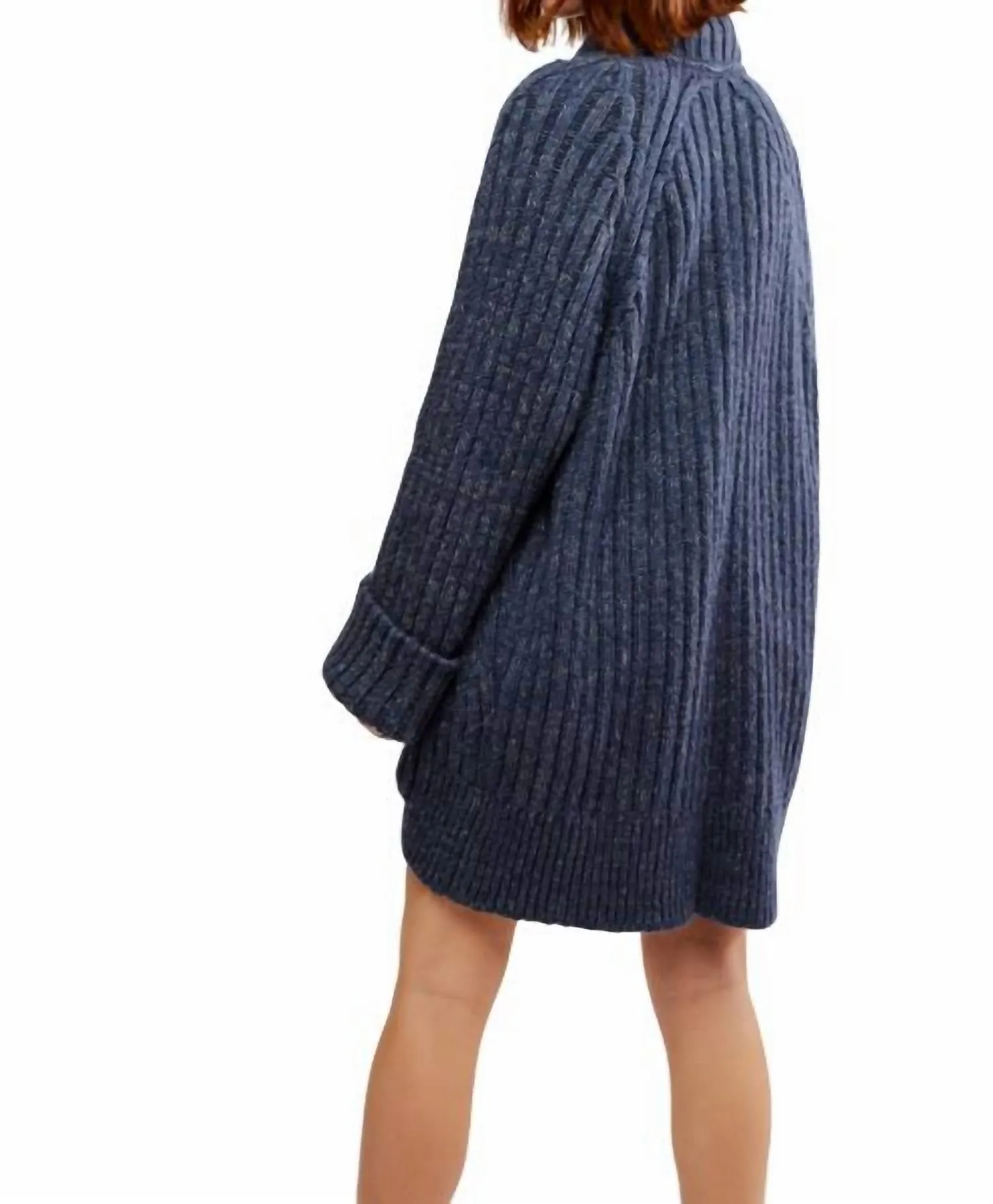 Blossom Cardigan In Big Dipper Blue