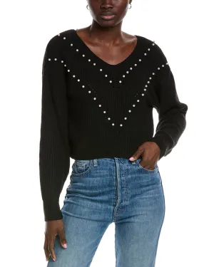 Brook   Lynn V-Neck Sweater