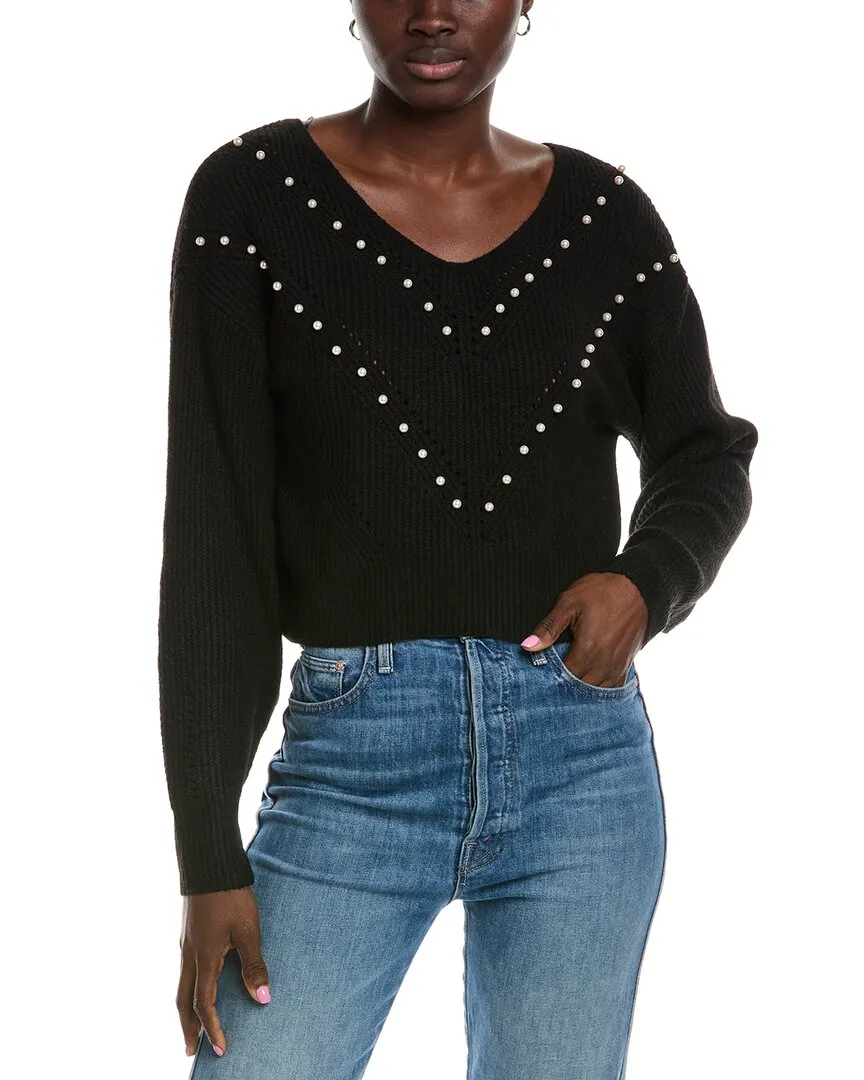 Brook   Lynn V-Neck Sweater