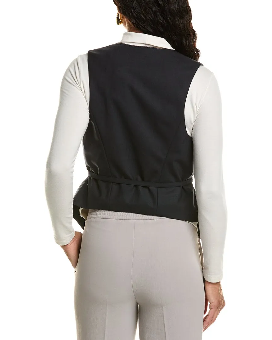 Brunello Cucinelli Wool-Blend Vest