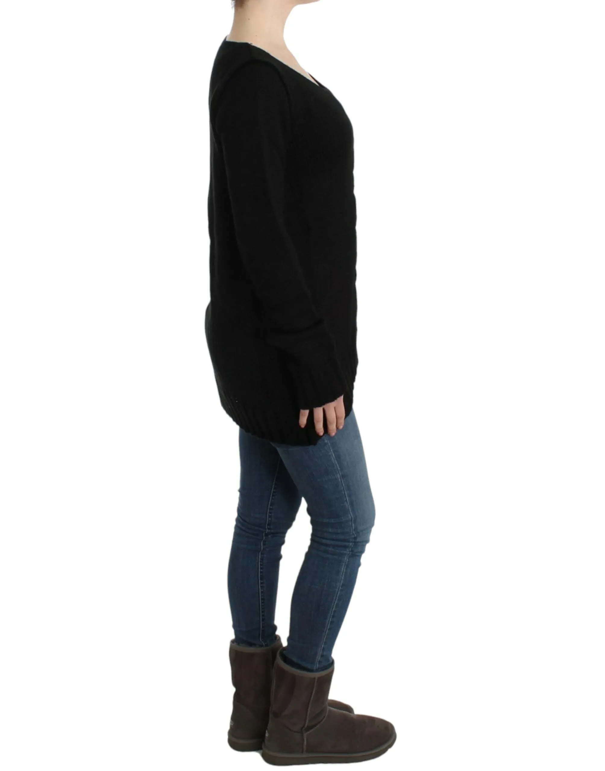 Cavalli Alluring Knitted Crew Neck Women's Sweater