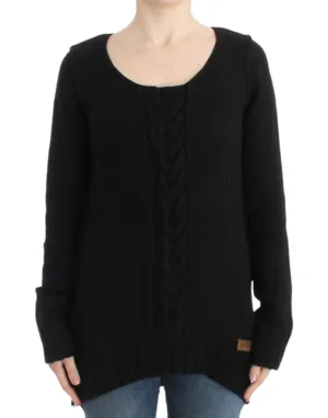 Cavalli Alluring Knitted Crew Neck Women's Sweater