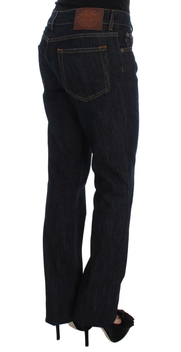 Cavalli  Cotton Straight Fit Stretch Women's Jeans