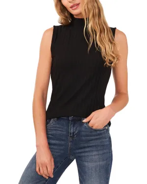 CeCe Sleeveless Turtleneck