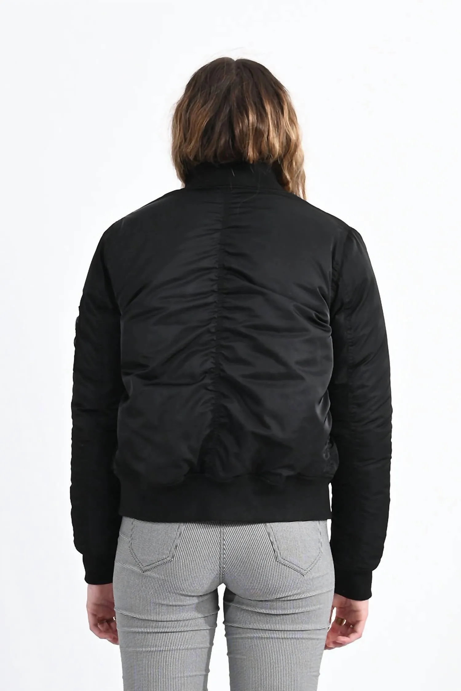 Classic Bomber Jacket In Black