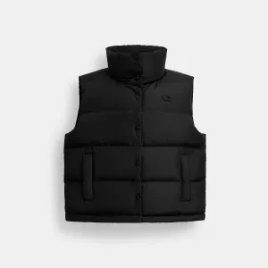 Coach Outlet Puffer Vest In Recycled Polyester
