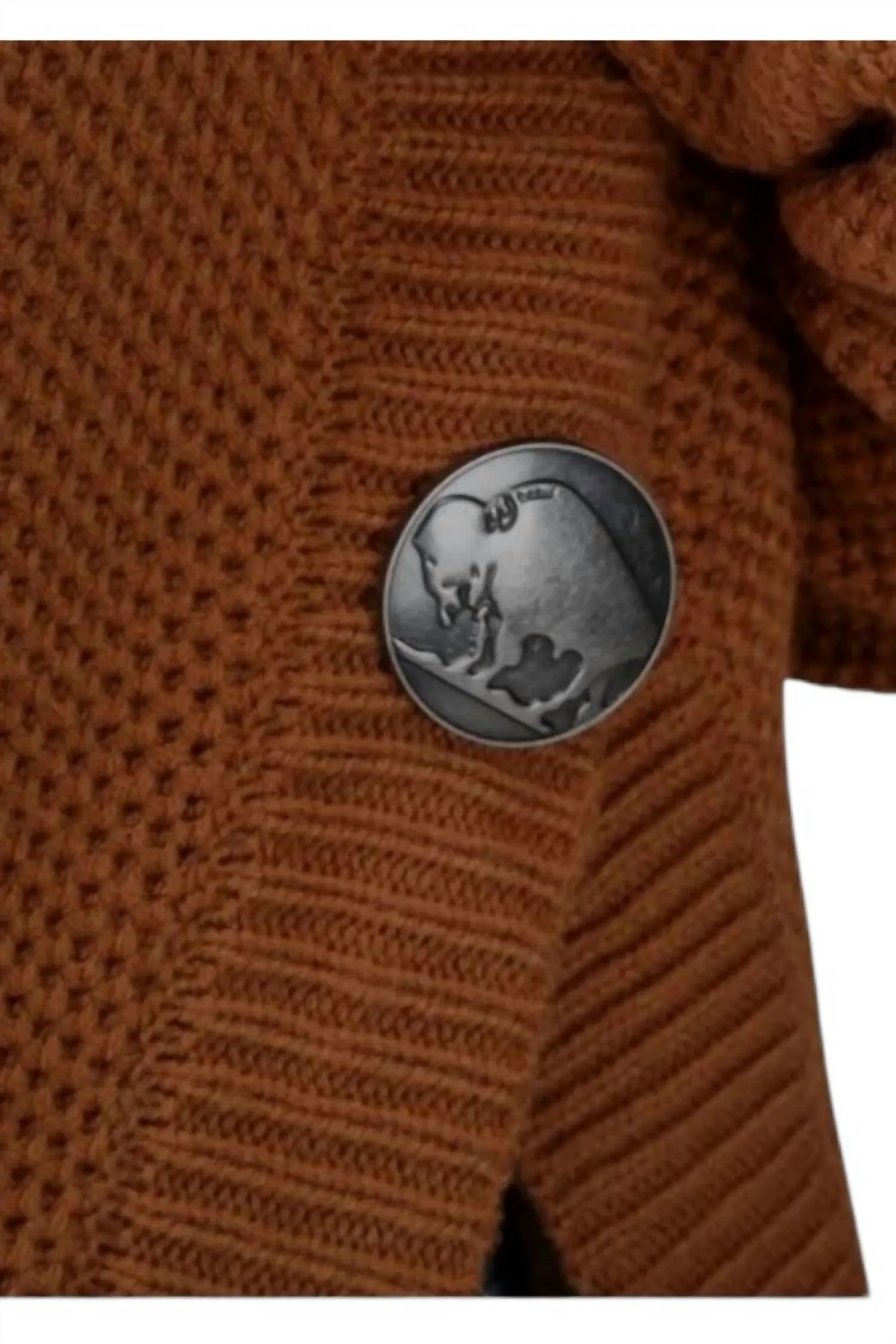 Concho Sweater In Tan