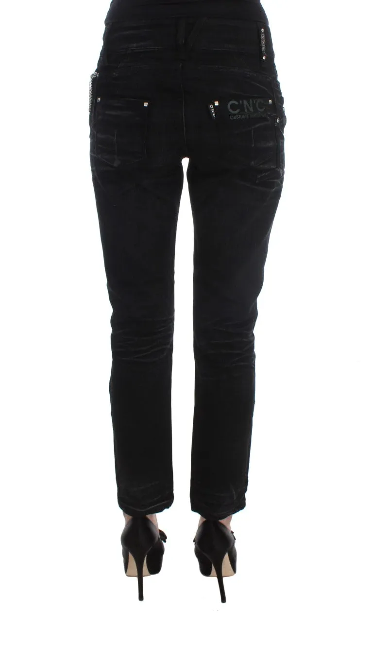 Costume National  Cotton Slouchy Slims Fit Women's Jeans