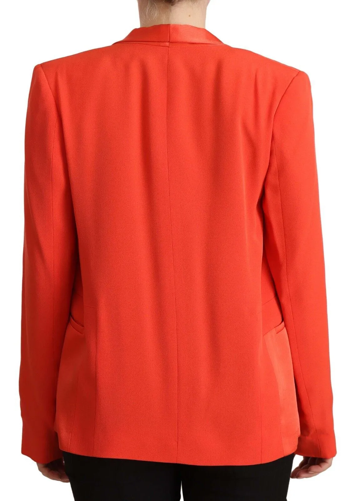 CO|TE  Long Sleeves Acetate Blazer Pocket Overcoat Women's Jacket