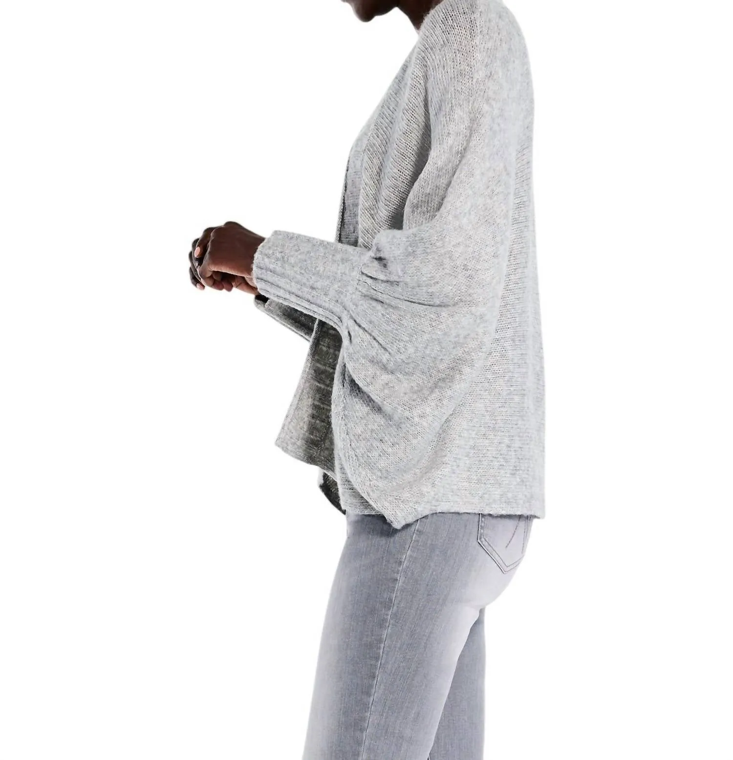 Cozy Crush Cardigan In Moonwalk