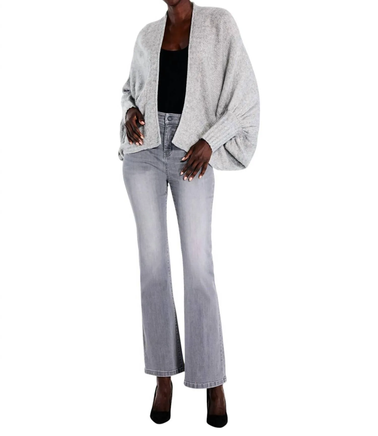 Cozy Crush Cardigan In Moonwalk