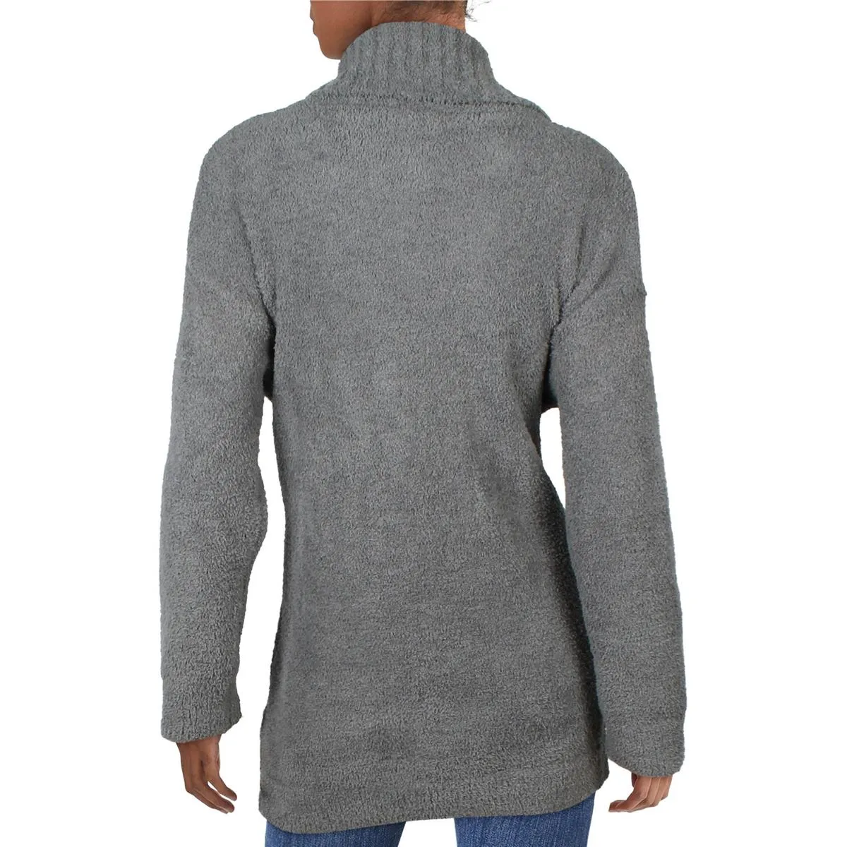 Cozychic Womens Cowl Neck Long Sleeve Pullover Sweater