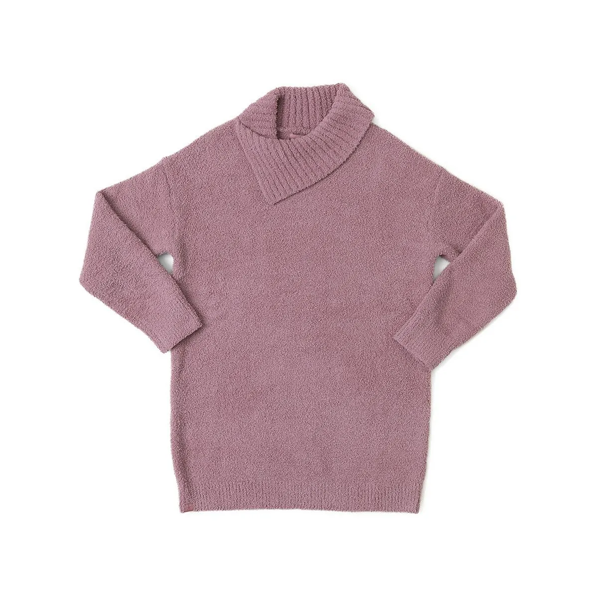 Cozychic Womens Cowl Neck Long Sleeve Pullover Sweater