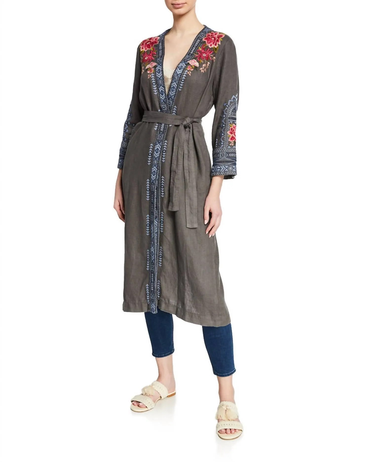 Davis Effortless Coat In Voltage