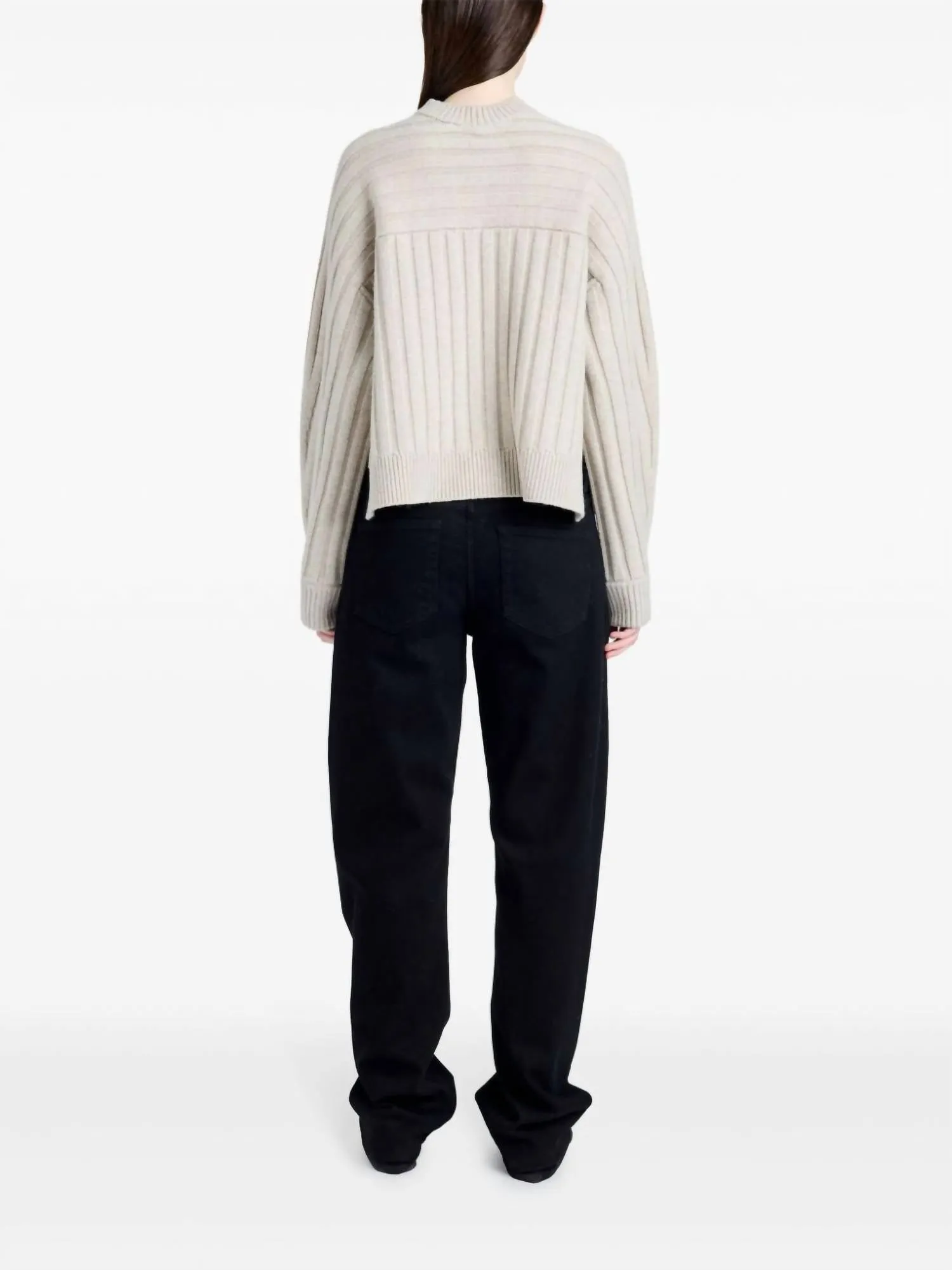Delta Top Jumper In Oatmeal