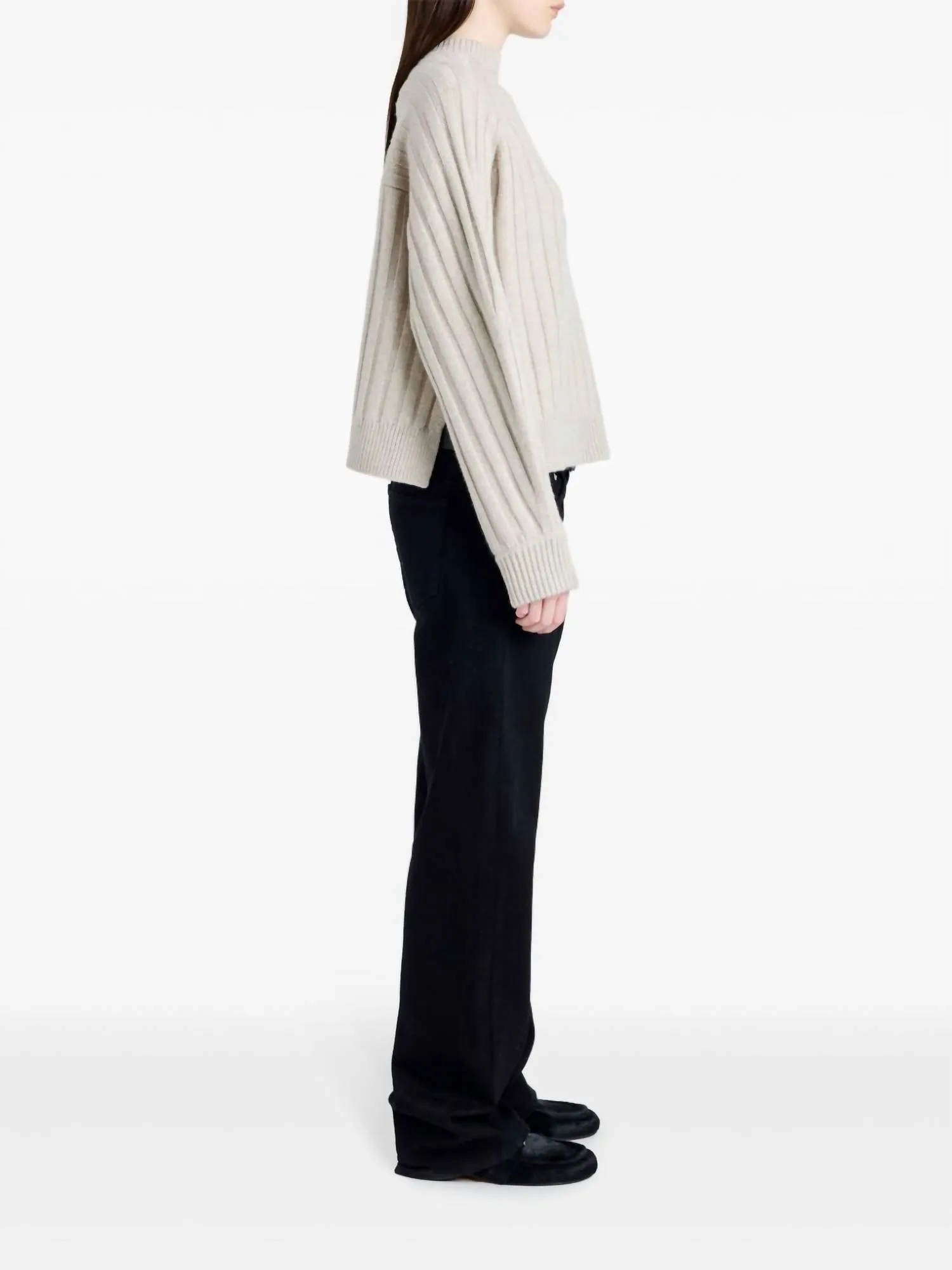Delta Top Jumper In Oatmeal