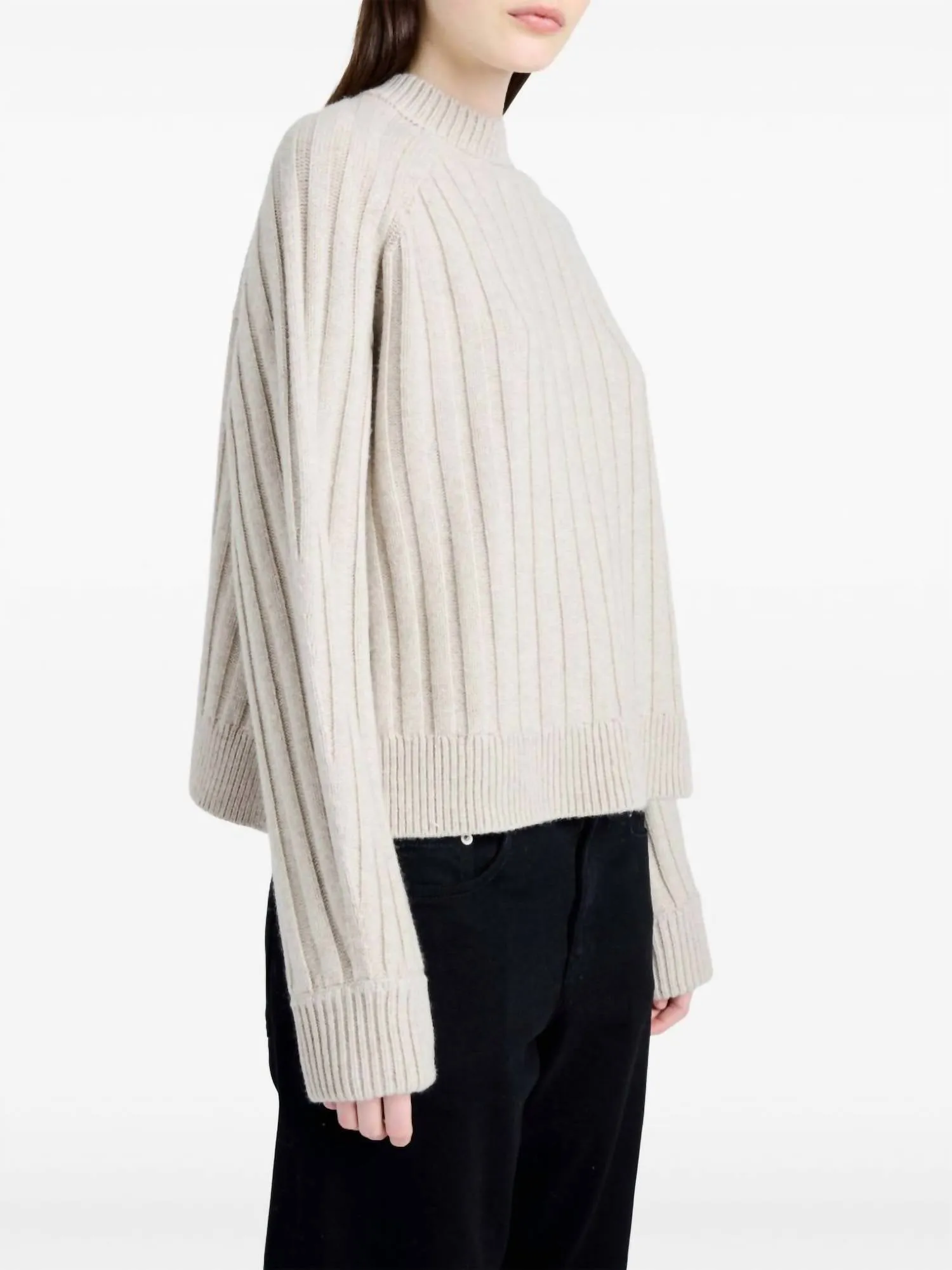 Delta Top Jumper In Oatmeal