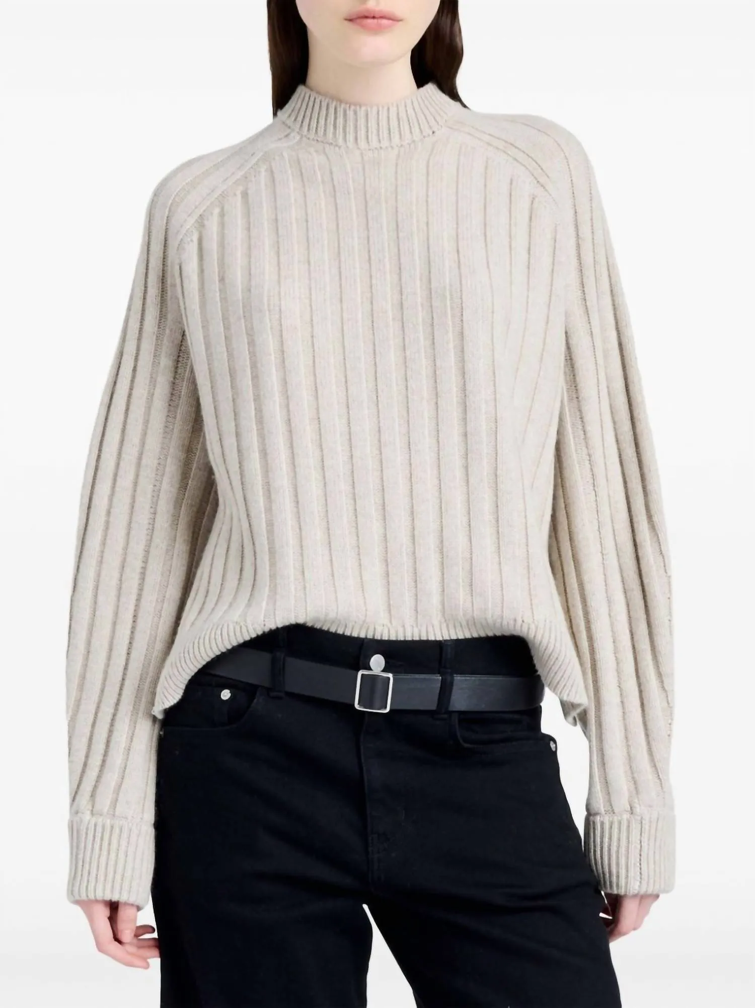 Delta Top Jumper In Oatmeal
