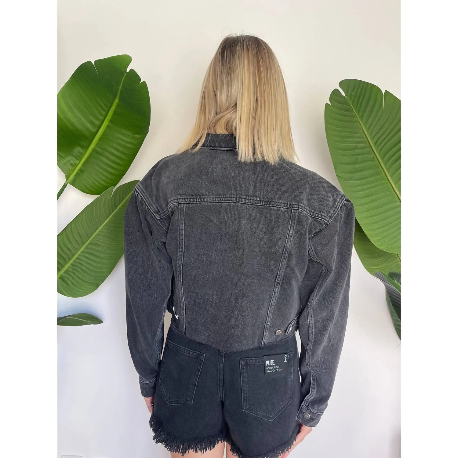 Denim Blythe Jacket In Black