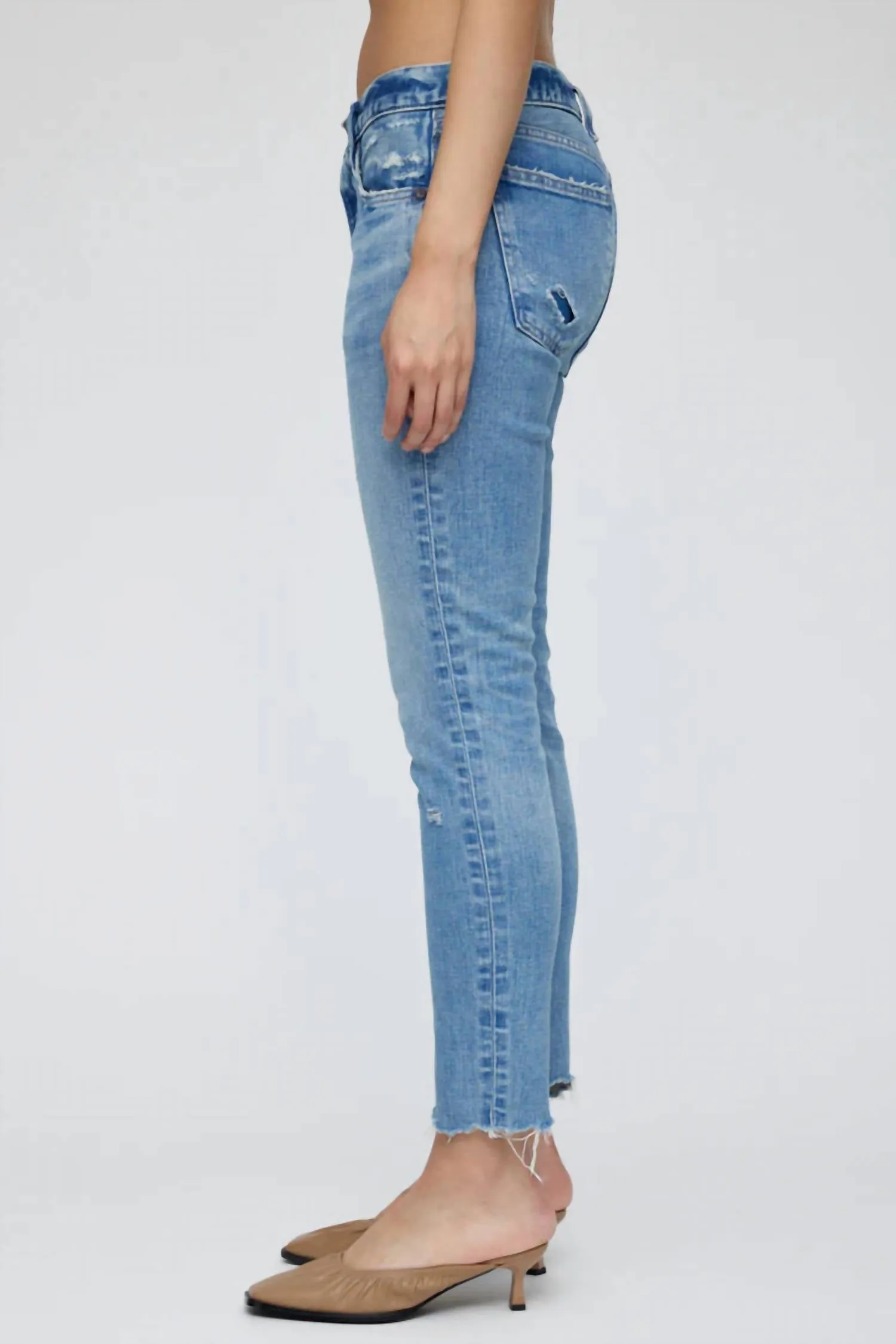 Depew Skinny Jeans In Light Blue