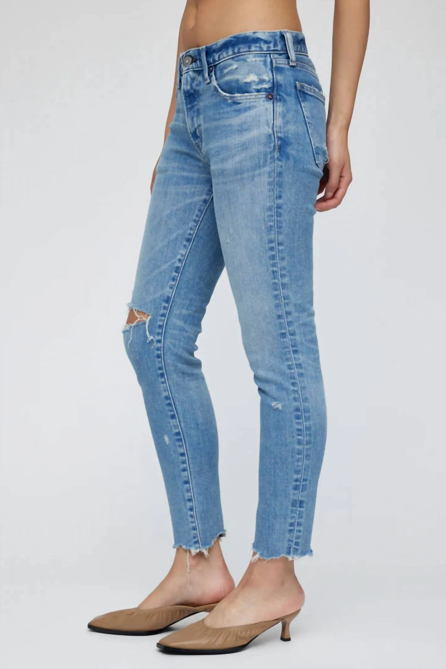 Depew Skinny Jeans In Light Blue