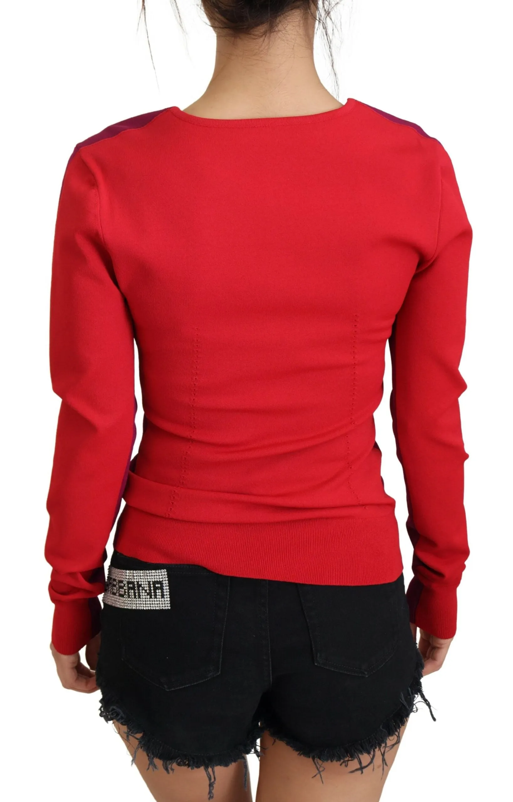 Dolce & Gabbana Square Neck Pullover Women's Sweater