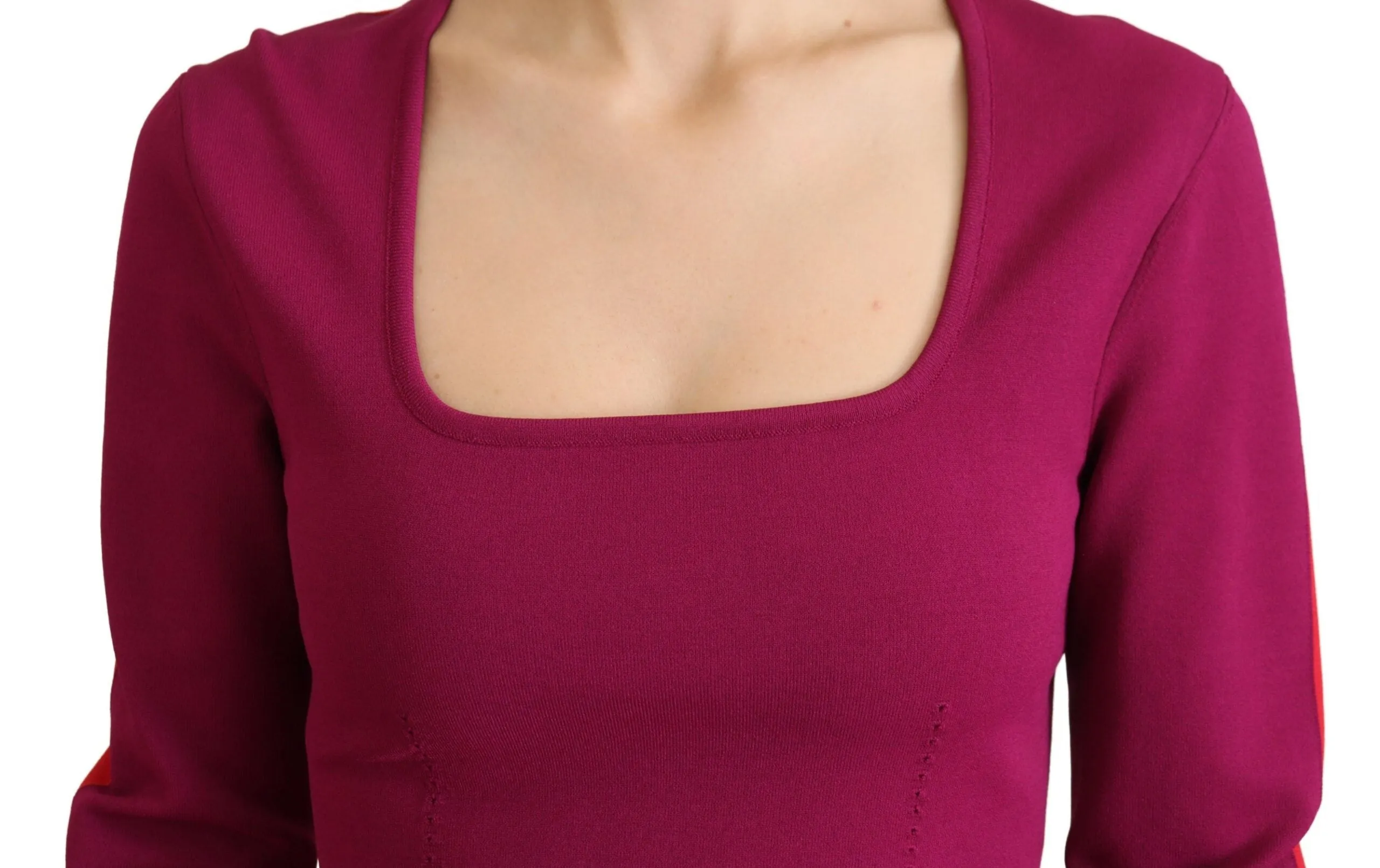Dolce & Gabbana Square Neck Pullover Women's Sweater