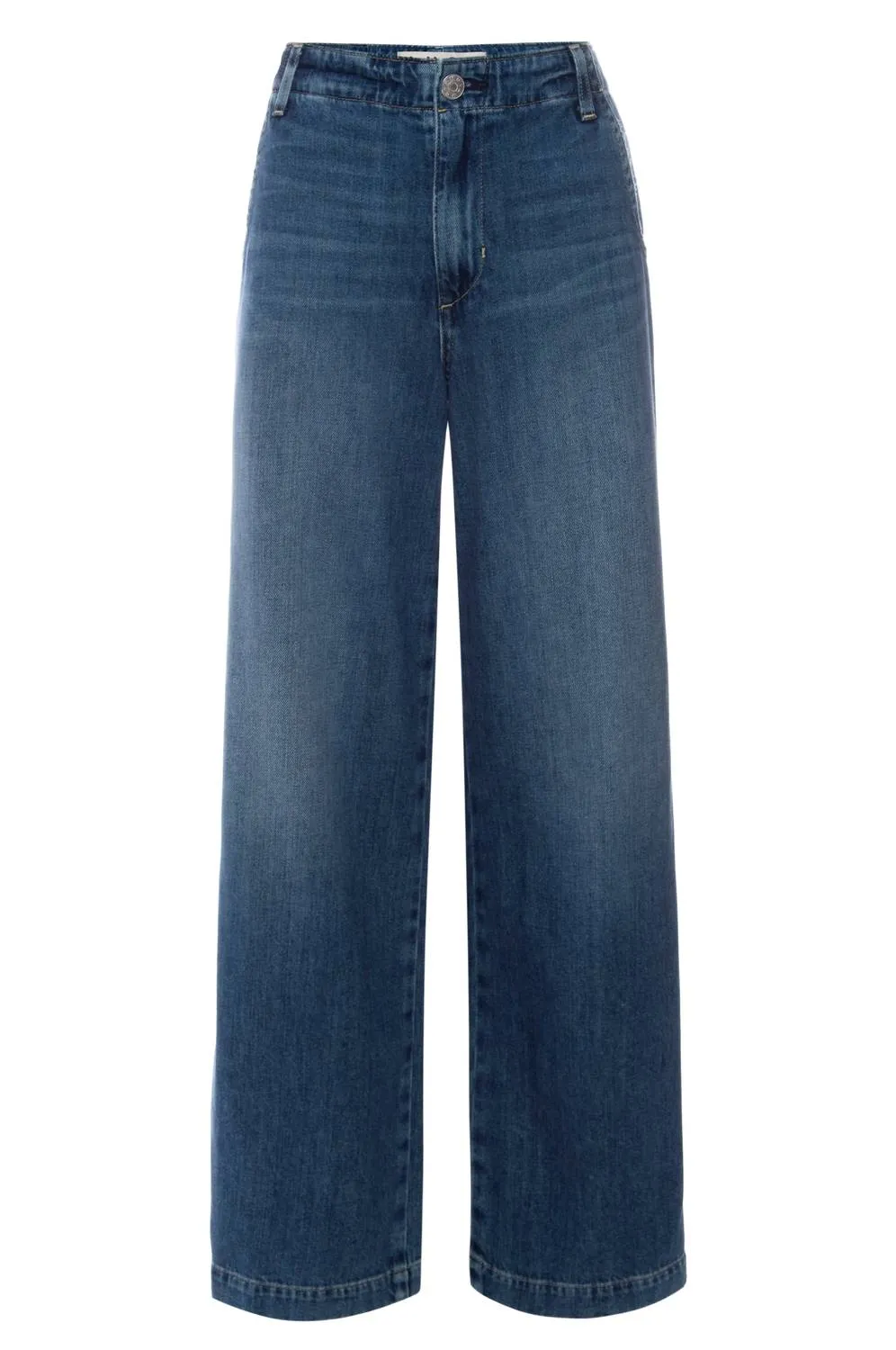 Edith Wide Leg Trouser In Romance
